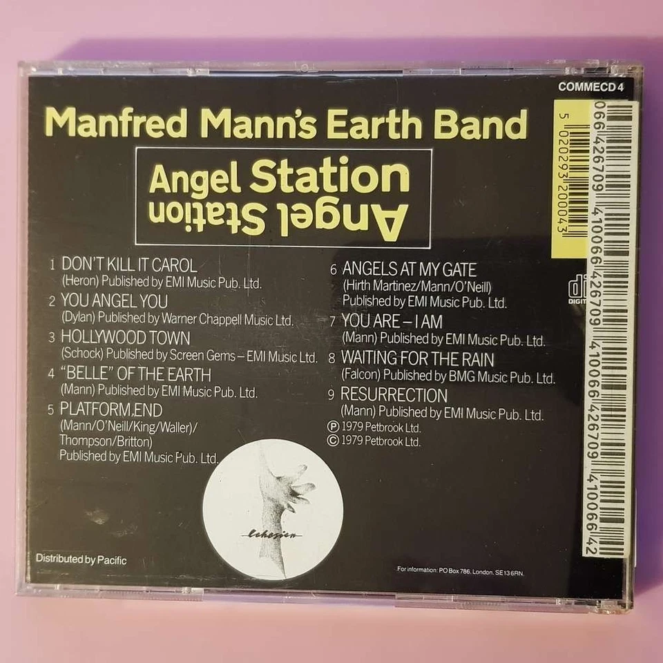 MANFRED MANN'S EARTH BAND angel station DISCTRONICS ENGLAND EX/EX (Album CD) - Bild 4 von 4