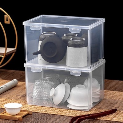  2PCS Toast Box Klar Brot Lebensmittel Lagerung Box Kühlschrank Lebensmittel