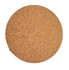 25CM CORK TRIVET HOT PAD ROUND ECO FRIENDLY VEGAN HOT POT HOT PAN HOT PLATE. 