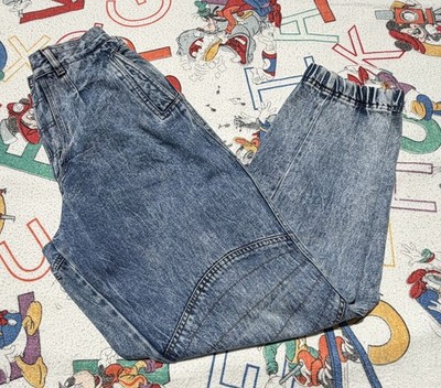 Vintage Bugle Boy Acid Marble Wash B-Boy Surf Skate Grunge 80/90s Pants Jeans
