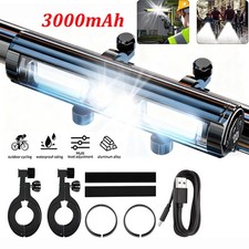 Waterproof Super Bright LED Bike Light USB Rechargeable Bicycle Front Headlight^