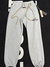 SIZE-XS Fear of God Essentials FW24 Cotton Fleece Pants - Gray