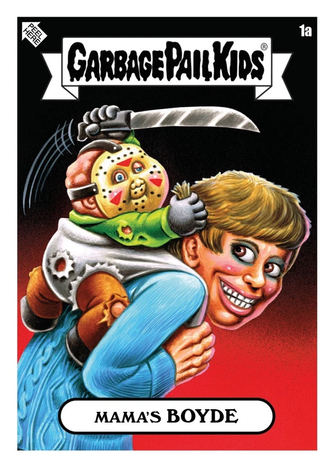 2025 GPK Oh Horrible Wave 1 Complete Set Heart Eyes Wrapper - Image 3 of 4