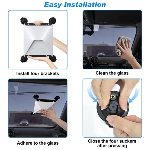 Secure Suction Cup Stand For Mini Satellite Device In Moving Vehicles - Afbeelding 5 van 8