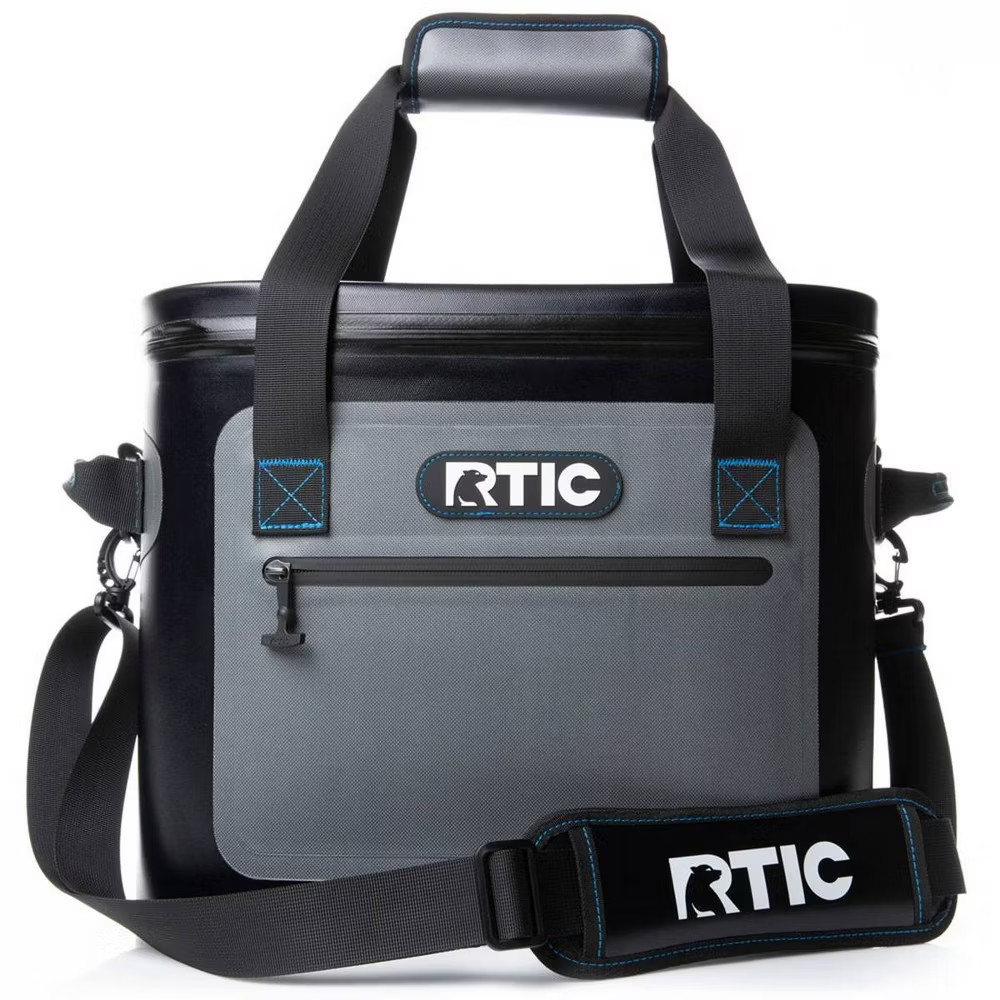 RTIC Outdoors 30 Cans Soft Sided Cooler - Blue/Gray