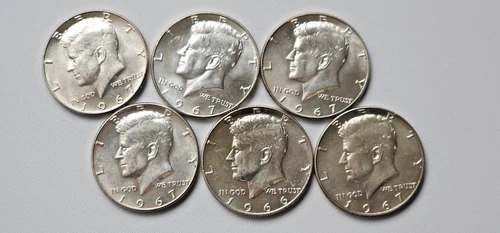 1965-70 KENNEDY SILVER (40%) HALF DOLLARS - (Lot Of 4) Mostly BU or AU