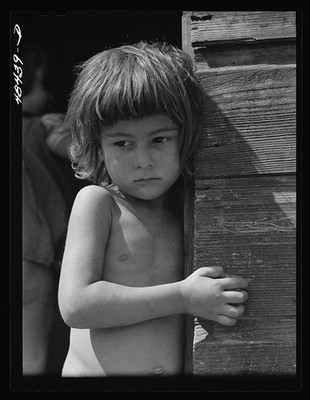 Photo:Rio Piedras Puerto Rico 1941 Child of FSA Borrower Portrait