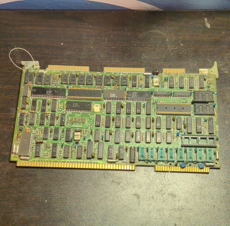 Intel Multibus I Circuit Board PWA 1001576 Vintage Computer Card