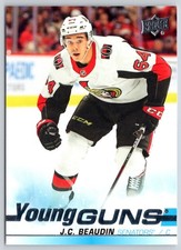 J.C. BEAUDIN RC YOUNG GUNS 2019-20 UPPER DECK 19-20 #520           99198