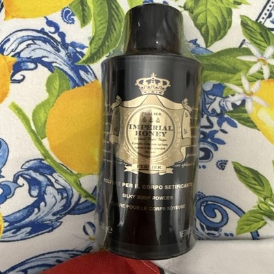 PERLIER ~ IMPERIAL HONEY SILKY BODY POWDER ~ 3.5 OZ ITALY NEW SEALED