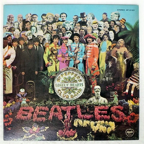BEATLES SGT. PEPPER'S LONELY HEARTS CLUB BAND APPLE AP8163 Japan VINYL LP