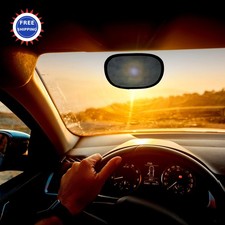 Miniature Static Cling Window Shade for Car Sun Visor 2 Pack EcoNour Windshield