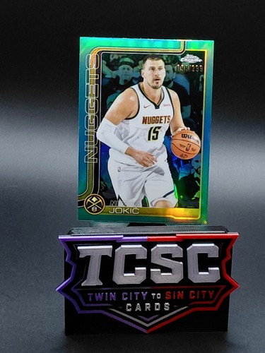 2025-26 Topps Chrome - Nikola Jokić #25 Teal Refractor /299