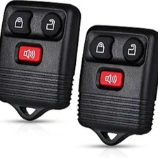 2 PCS Replacement Key Fob Shell Case Smart Keyless Fit with 1998-2014 F150 F250