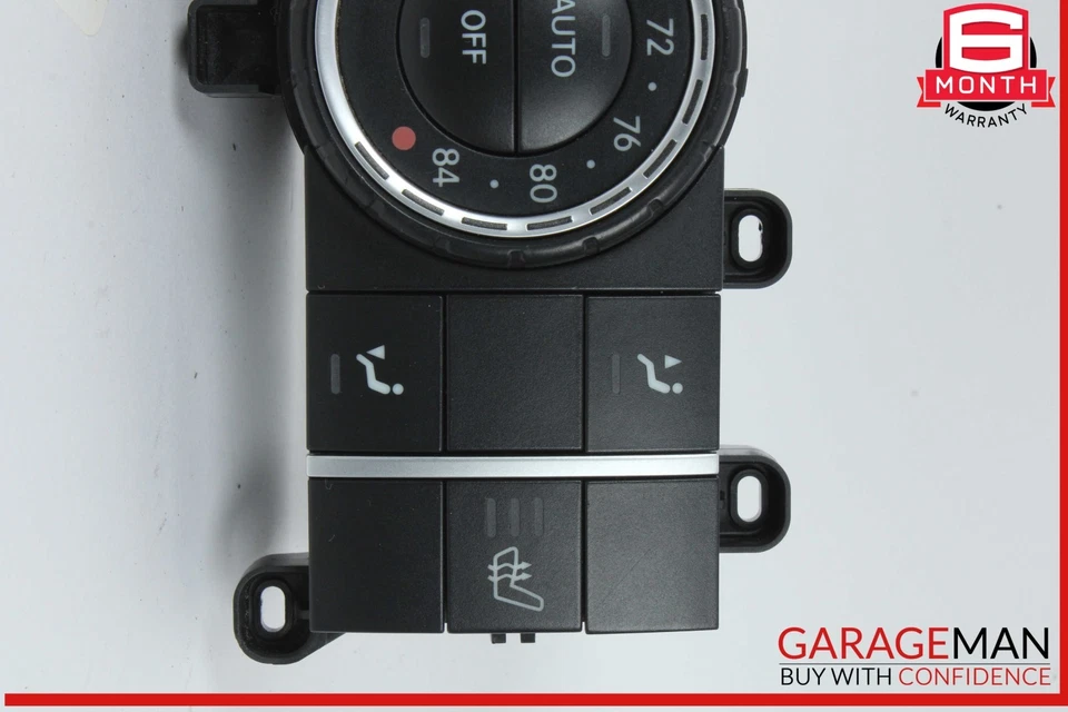 Interruptor de control de clima calefacción aire acondicionado trasero Mercedes X166 GL550 ML550 12-19 OEM Foto 3 de 4