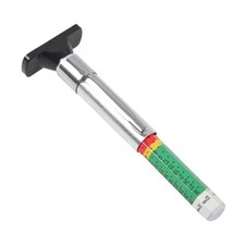 0-25mm Tyre Tread Depth Gauge, Stainless Steel, Accurate Wear Indicator