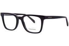 Salvatore Ferragamo SF3067 001 Eyeglasses Men's Black Full Rim 54mm