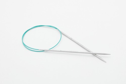 Ferri Circolari KnitPro Mindful 3,25 Mm 80 Cm - Colore Verde Blu Con Frasi Ispiranti