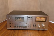 AIWA AD-6300 Vintage Cassette Deck 70s - As Is for Parts or Repair