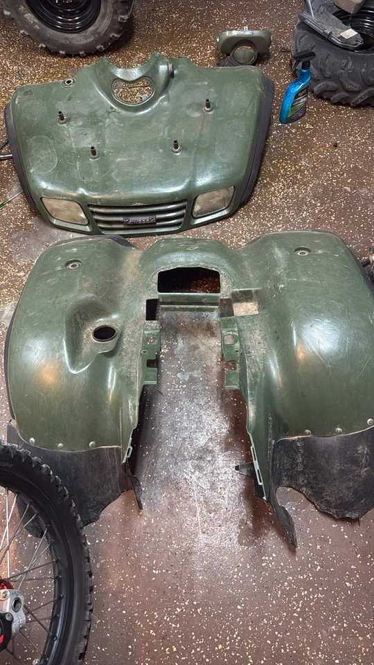 Guardabarros delanteros y traseros Kawasaki Prairie 700 2005 Foto 2 de 2