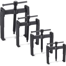 4 Pcs 2 Jaw Gear Puller Set Steel Removal Tool Adjustable for Pulleys Flywhee
