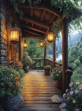 Diamond Art Kits for Adults Beginner- Garden DIY Modern Diamond Painting Kits 5D