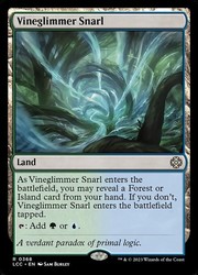 Vineglimmer Snarl - Commander: The Lost Caverns of Ixalan #368 Rare Land
