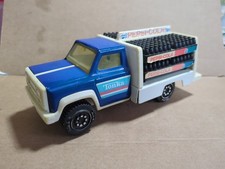Vintage 1970s Tonka Pepsi Cola delivery truck USA With All 4 Crates