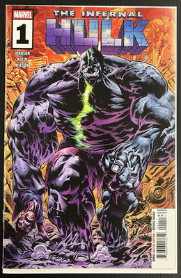 INFERNAL HULK #1 (LGY #812) NM NIC KLEIN MARVEL COMICS 2025 1ST PRINT PROSHIPPER