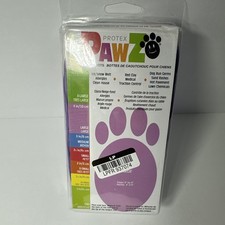 Protex Pawz Waterproof Dog Boots, 12 count, Purple, Large
