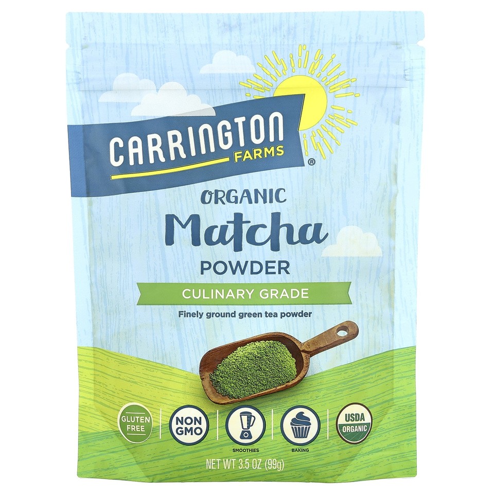 Organic Matcha Powder, 3.5 oz (99 g)