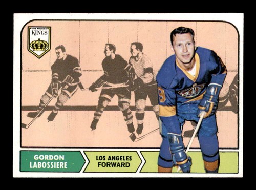 Gord Labossiere #38 1968 Topps card