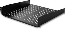 StarTech 2U Vented Cantilever Rack Shelf, 16in Deep, 50lb, TAA CABSHELFV Un...