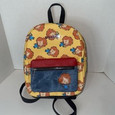 Bioworld Good Guys Chucky Chibi Pattern Mini Backpack Childs Play Universal
