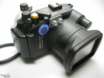 Meikon Waterproof Case NEX6 (Sony NEX-6 18-55mm) Unterwassergehäuse bis 40m