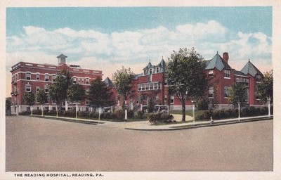 Postcard PA Reading Pennsylvania Reading Hospital c.1915