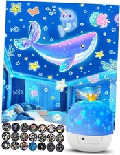 21 Sets of Films + Projector Night Light for Kids, Baby Night Light Projector 