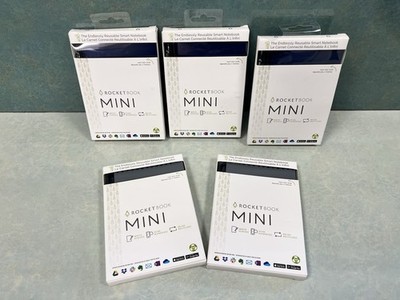 Brand New Sealed Rocketbook Mini  3.5''x5.5'' Reusable Smart Notebook READ
