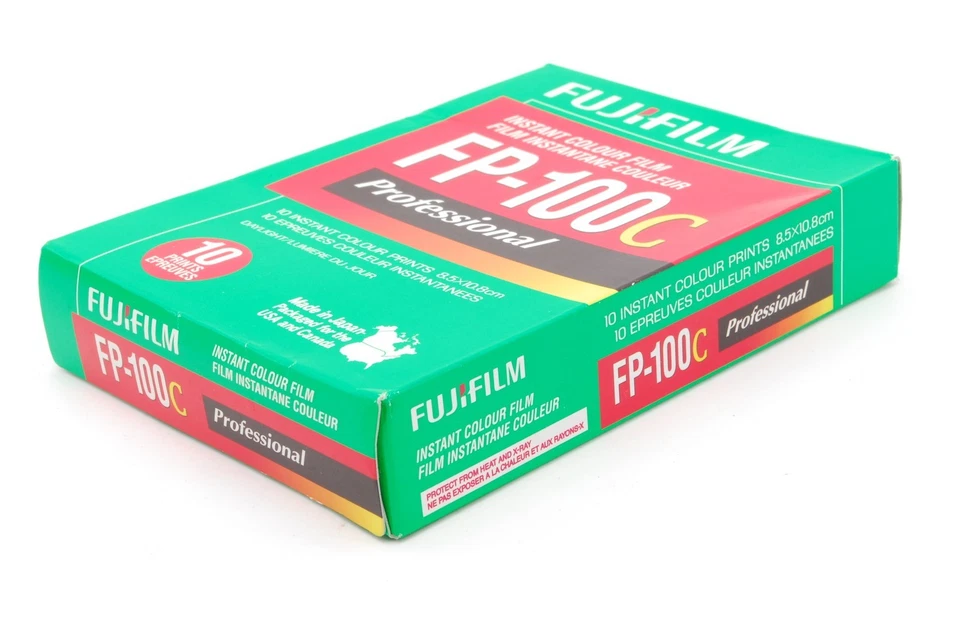 [Unused w/Box] Fujifilm FP-100C pro Film Cold Stored, Exp 9/2012 From JAPAN - Image 4 of 4
