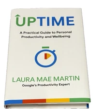 Uptime - by Laura Mae Martin- NEW-Hardback-Dust Cover - Never Read-First Edition