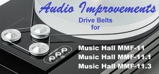 MUSIC HALL MMF 11 , 11.1 & 11.3 belt drive by...