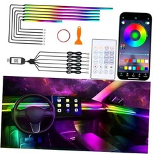 Acrylic Interior Car Lights Dreamcolor Ambient Lighting Kit with 6 in 1