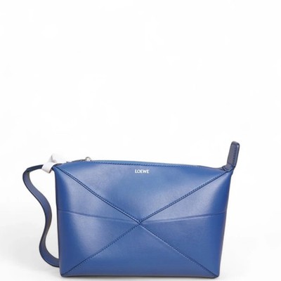 Loewe Crossbody Bag Dark Blue Calfskin (dv062426b2r)