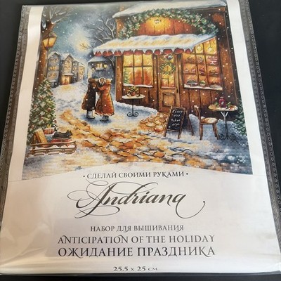 Andrianna Kreuzstich-Set ''Vorfreude auf den Urlaub''