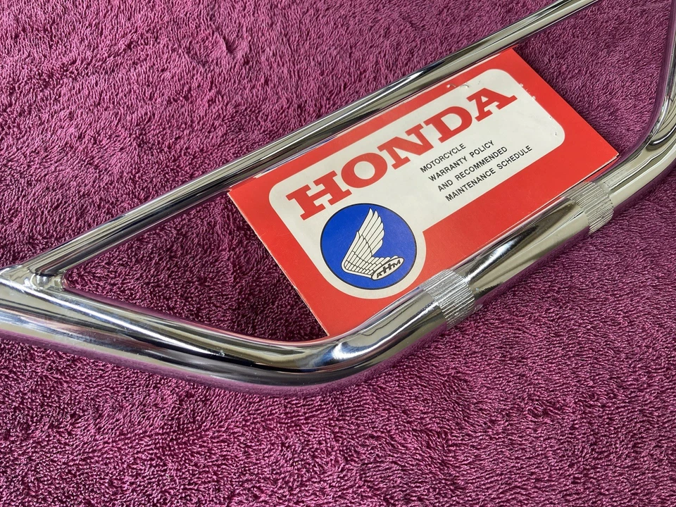 HONDA 1973 1974 CR125 CR250 ELSINORE Handlebar new Chrome MADE IN USA VMX CR250M - Image 3 of 4