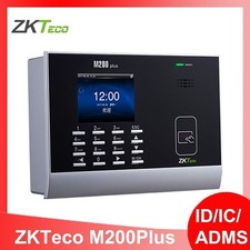 New ZKTeco M200Plus TCP/IP 2.8 inch Screen RFID Card Time Clock Time Attendance