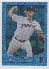 2013 Topps Wrapper Redemption Blue Slate Andrew Cashner #638 fm0