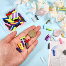 72Pcs 18 Colors Shoelace Tips Aglets for Shoelaces Plastic Shoelace Head Cord...