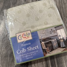Cocalo Preston Fitted Crib Sheet 100 Cotton Khaki NIP