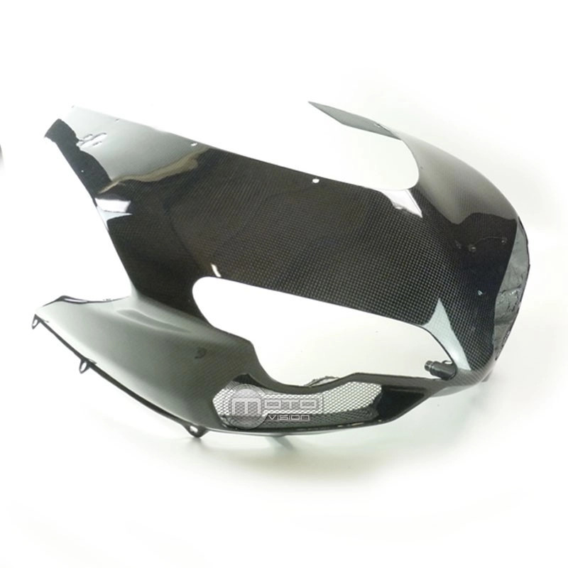 Tête de fourche carbone Ducati 848 carénage avant moto racing